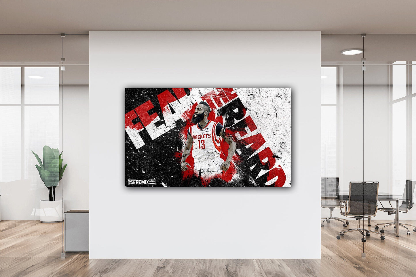 James Harden Canvas