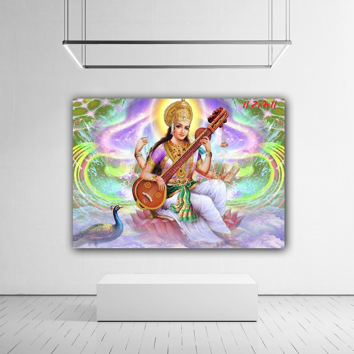 Saraswati Mata Canvas