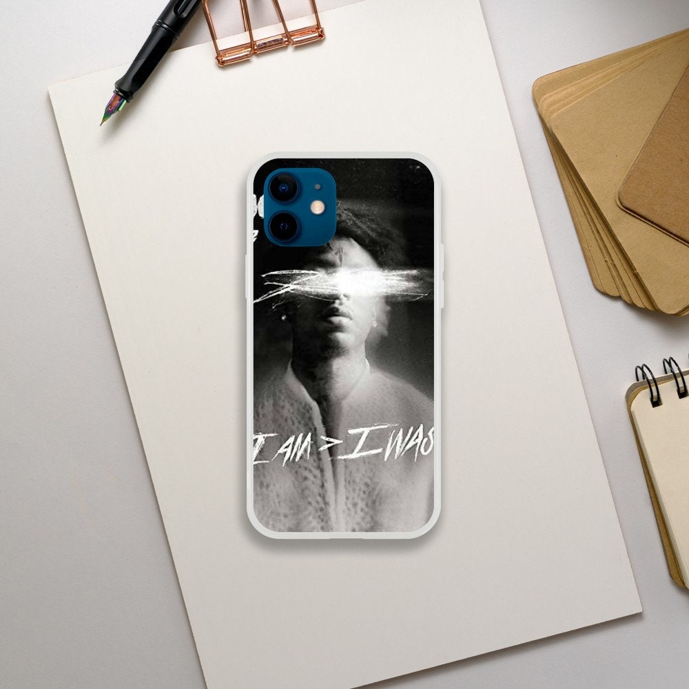 21 Savage - I Am I Was Flexi Mobile Phone Case | Transparent Design
