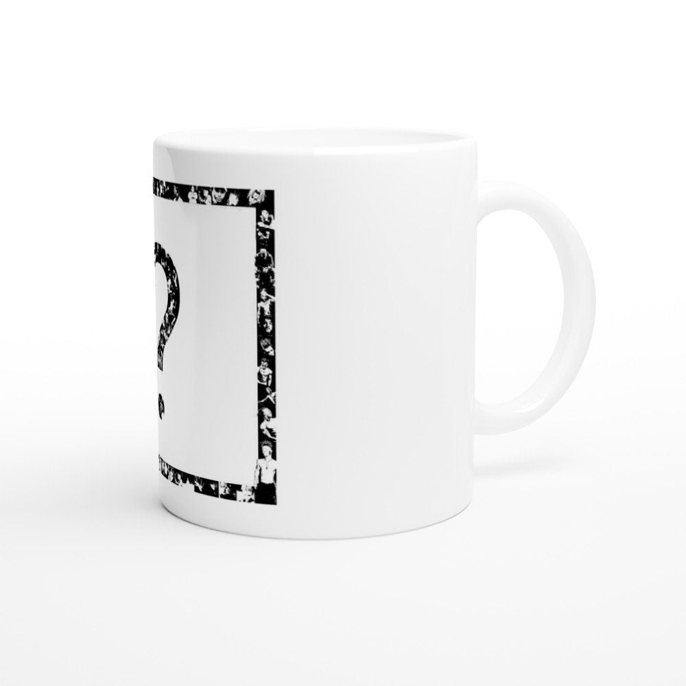XXXTENTACION Question Mark Mug | Tribute to Late Rapper | Ceramic Coffee Cup