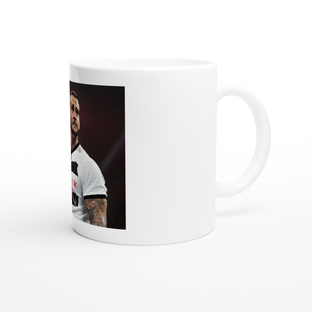 Personalized CM Punk Ceramic Mugs | 11oz. Ceramic Mug