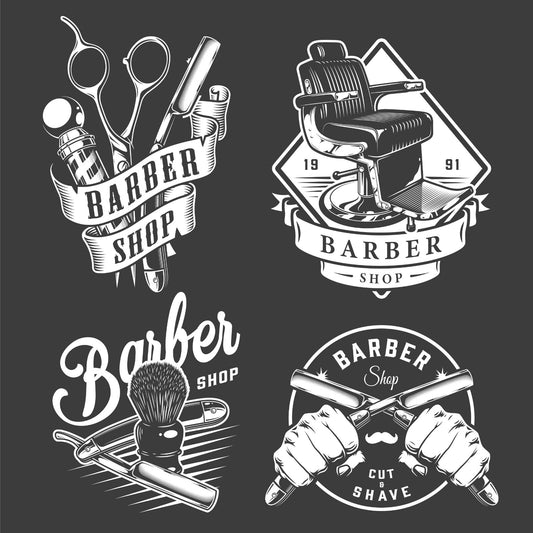 Barber Shop Canvas Framed Poster | Wall Art - Home Decor