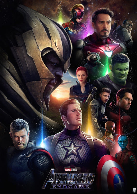 The Avengers Canvas Framed Poster | Wall Art - Home Decor