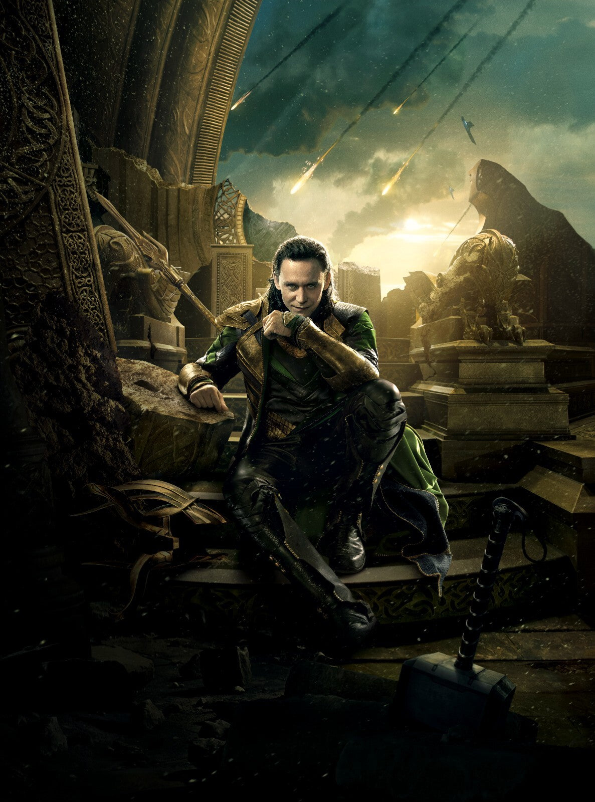 Loki Canvas Framed Poster | Wall Art - Home Decor
