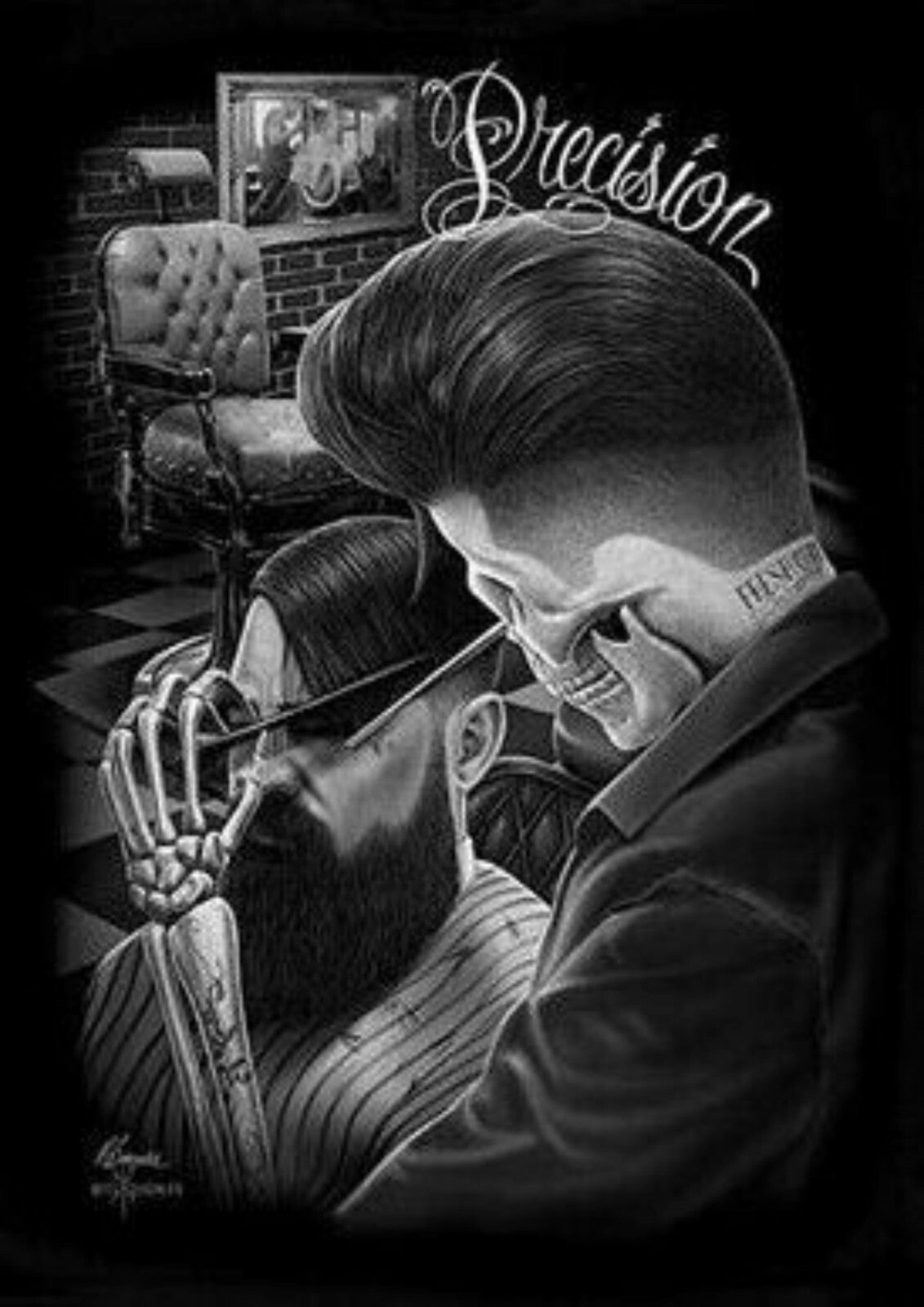 Barber Shop Canvas | Wall Art , Canvas , Home Decor , Customized Gift