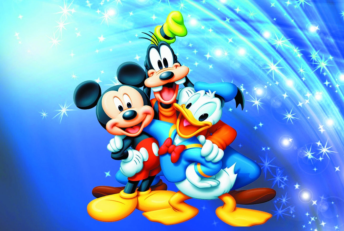 Disney Canvas Framed Poster | Wall Art - Home Decor