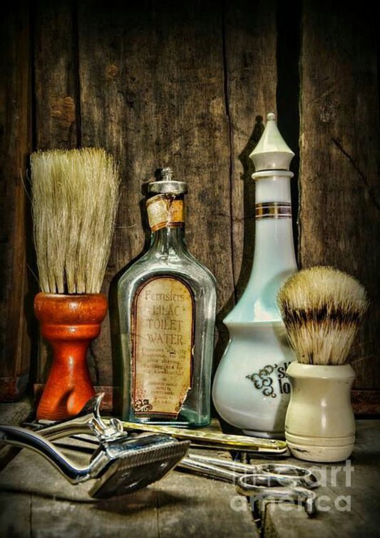 Barber Shop Canvas Framed Poster | Wall Art - Home Decor