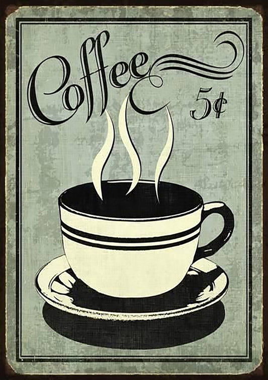 Coffee and Kitchen Canvas Framed Poster | Wall Art - Home Decor