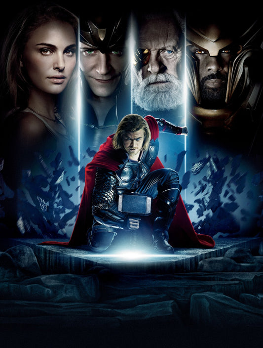 Thor Canvas Framed Poster | Wall Art - Home Decor