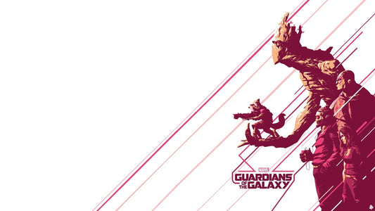 Guardians of the Galaxy Canvas Framed Poster | Wall Art - Home Decor