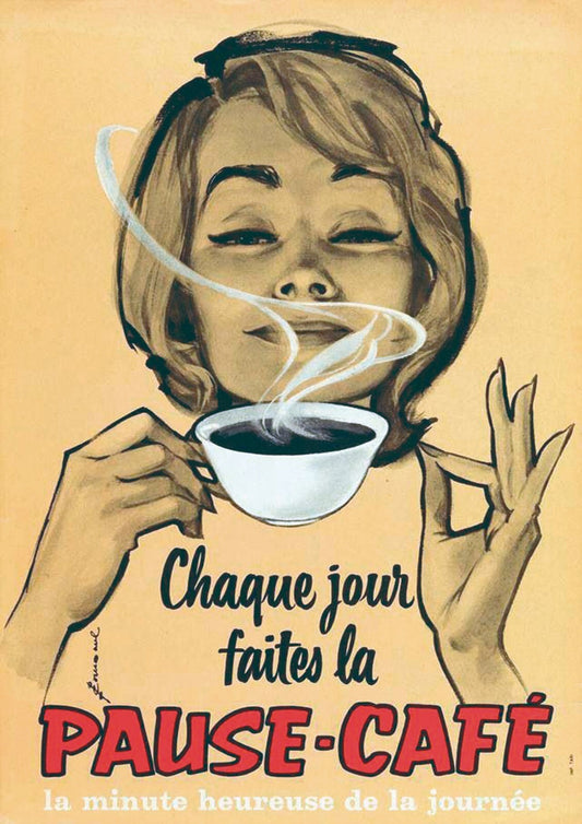 Coffee and Cooking Canvas Framed Poster | Wall Art - Home Decor