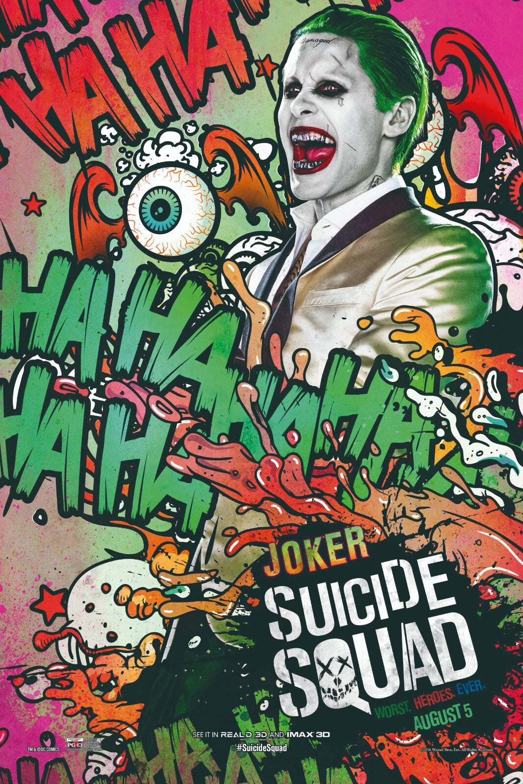 Joker Canvas Framed Poster | Wall Art - Home Decor