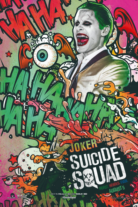Joker Canvas Framed Poster | Wall Art - Home Decor