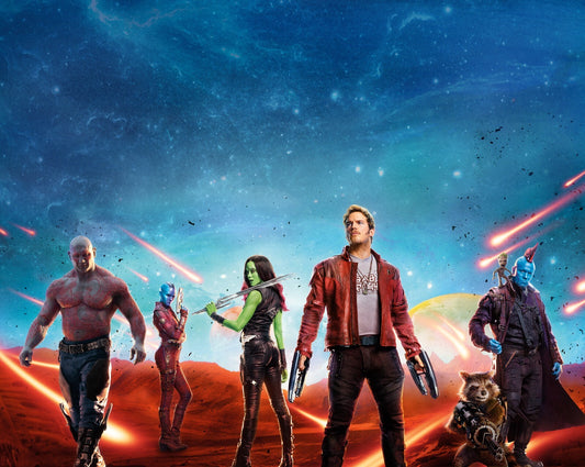Guardians of the Galaxy Canvas Framed Poster | Wall Art - Home Decor