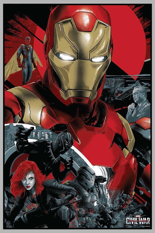 Civil War Canvas Framed Poster | Wall Art - Home Decor