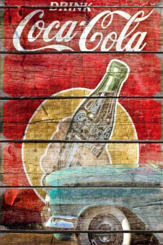 Drinks Canvas Framed Poster | Wall Art - Home Decor