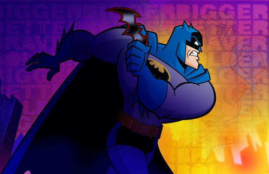 Batman Canvas Framed Poster | Wall Art - Home Decor
