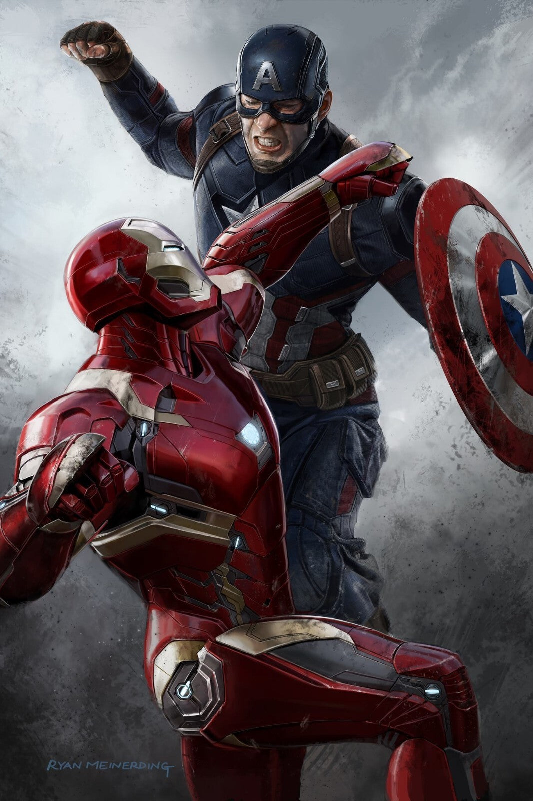 Civil War Canvas Framed Poster | Wall Art - Home Decor