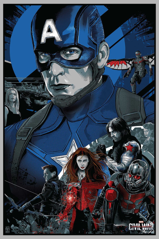 Civil War Canvas Framed Poster | Wall Art - Home Decor