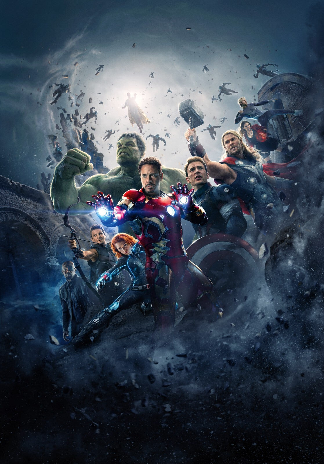 The Avengers Canvas Framed Poster | Wall Art - Home Decor