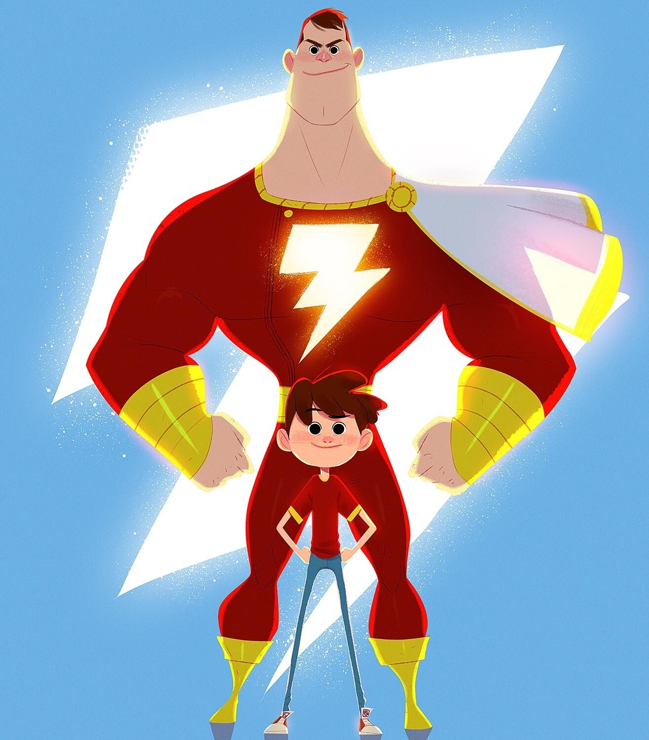Shazam Canvas Framed Poster | Wall Art - Home Decor