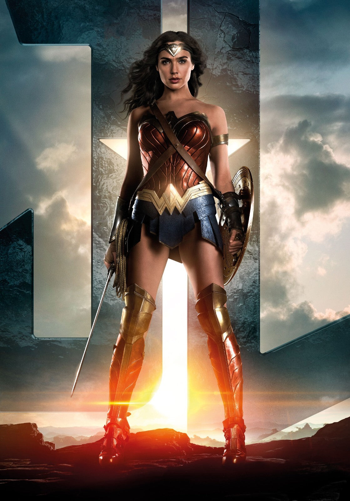 Justice League Canvas Framed Poster | Wall Art - Home Decor