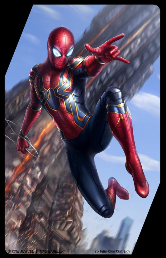 Spider Man Canvas Framed Poster | Wall Art - Home Decor