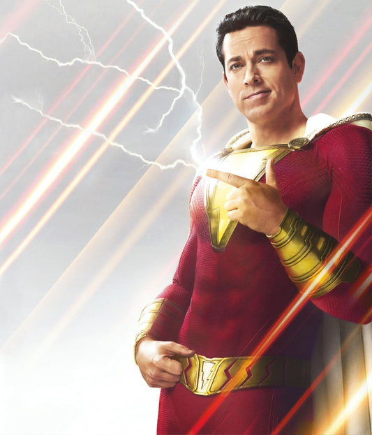 Shazam Canvas Framed Poster | Wall Art - Home Decor