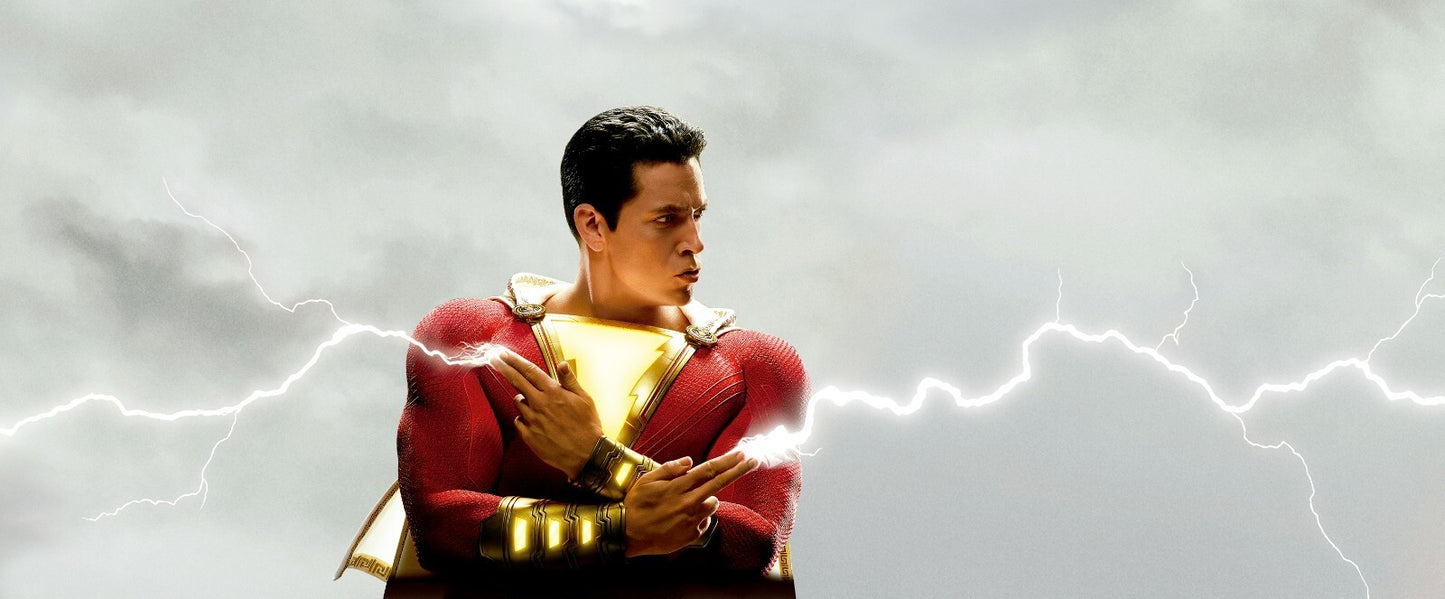 Shazam Canvas Framed Poster | Wall Art - Home Decor