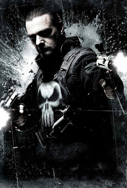 The Punisher Canvas Framed Poster | Wall Art - Home Decor