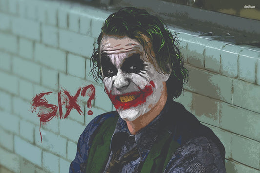 Joker Canvas Framed Poster | Wall Art - Home Decor