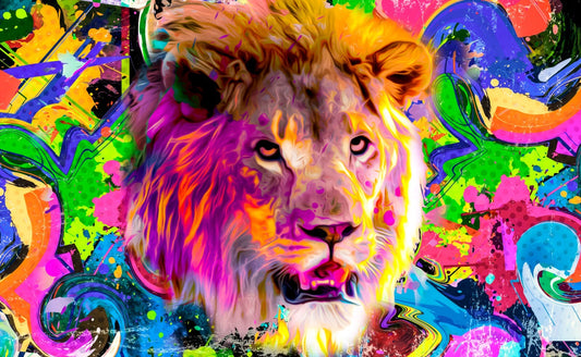 Street Art Canvas Framed Poster | Wall Art - Home Decor