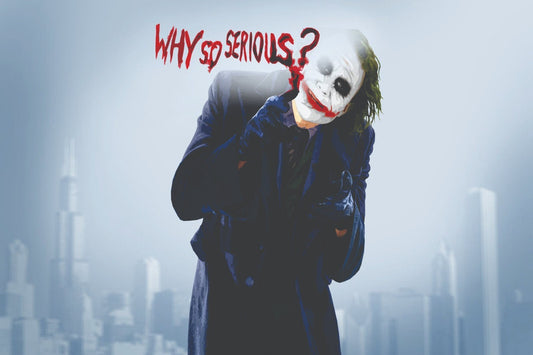 Joker Canvas Framed Poster | Wall Art - Home Decor