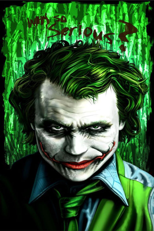 Joker Canvas Framed Poster | Wall Art - Home Decor