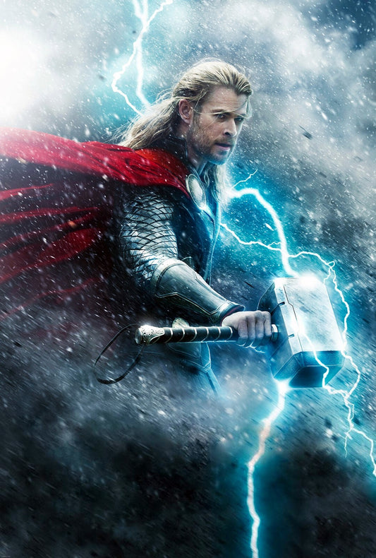 Thor Canvas Framed Poster | Wall Art - Home Decor