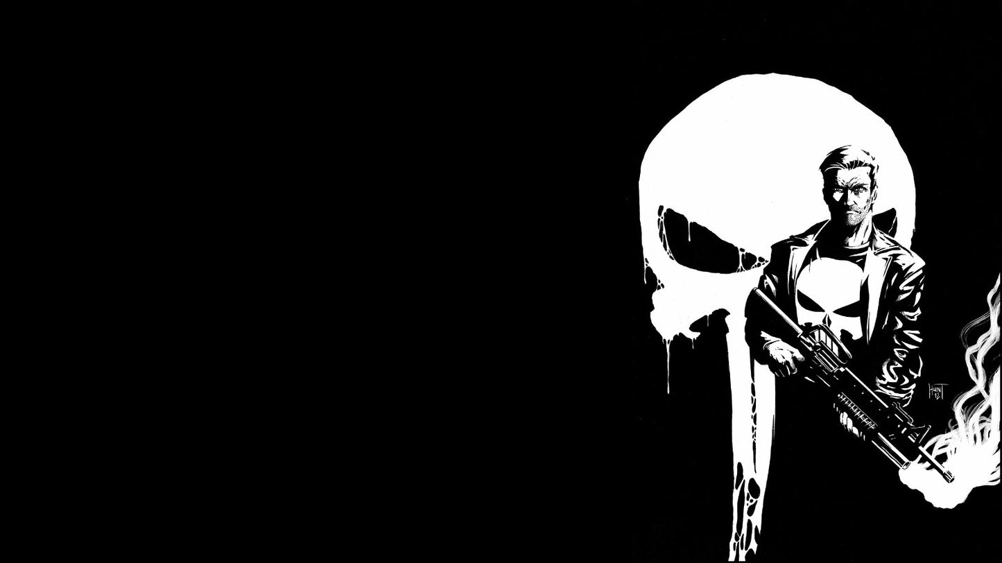 The Punisher Canvas Framed Poster | Wall Art - Home Decor