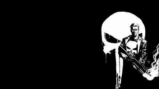 The Punisher Canvas Framed Poster | Wall Art - Home Decor