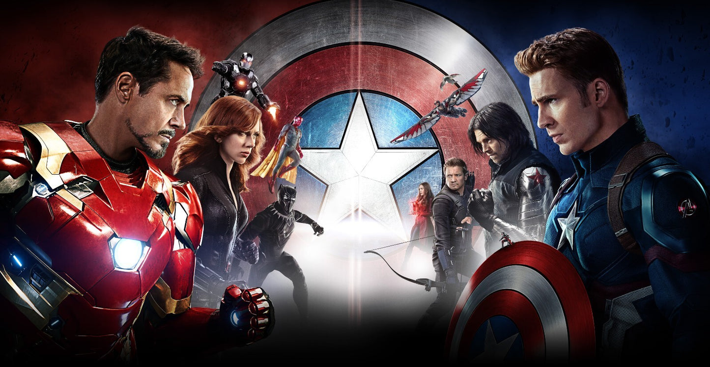 Civil War Canvas Framed Poster | Wall Art - Home Decor