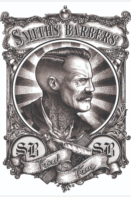 Barber Shop Canvas | Wall Art , Canvas , Home Decor , Customized Gift