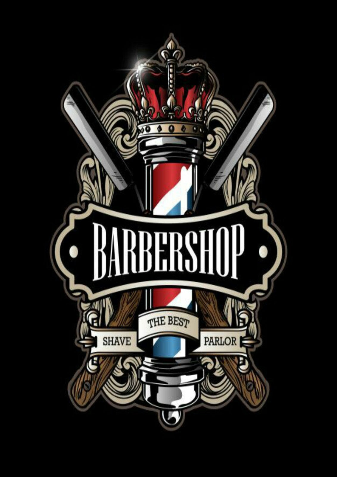 Barber Shop Canvas | Wall Art , Canvas , Home Decor , Customized Gift