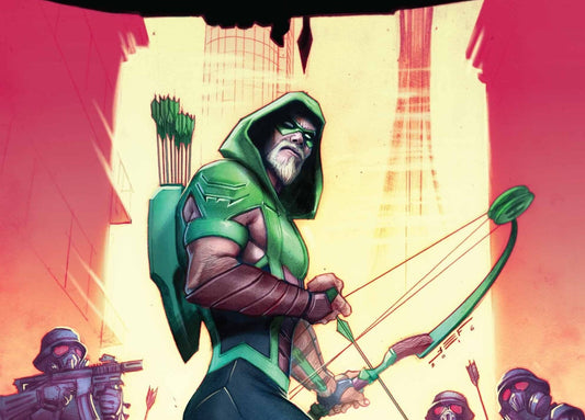 Green Arrow Canvas Framed Poster | Wall Art - Home Decor