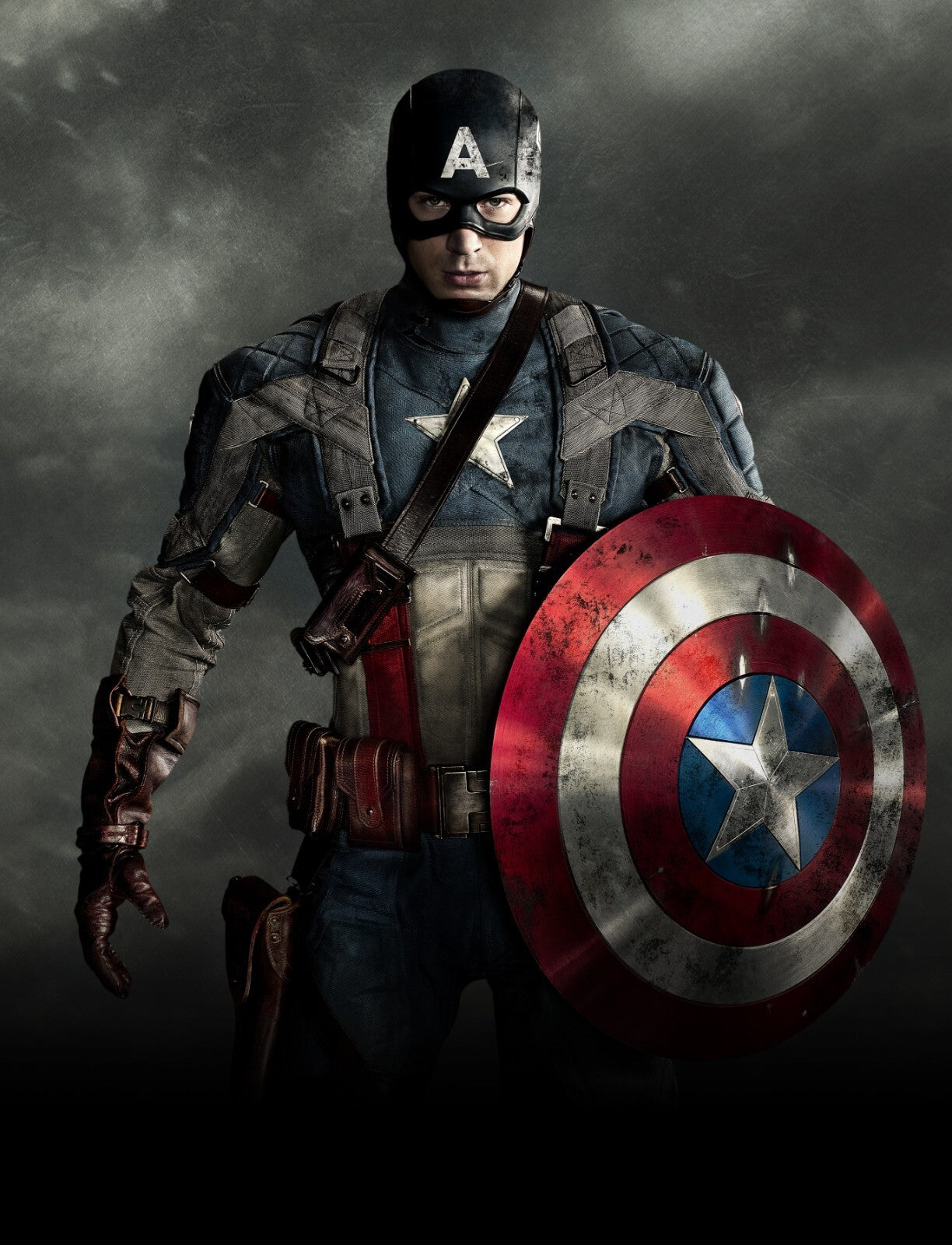 Captain America Canvas Framed Poster | Wall Art - Home Decor