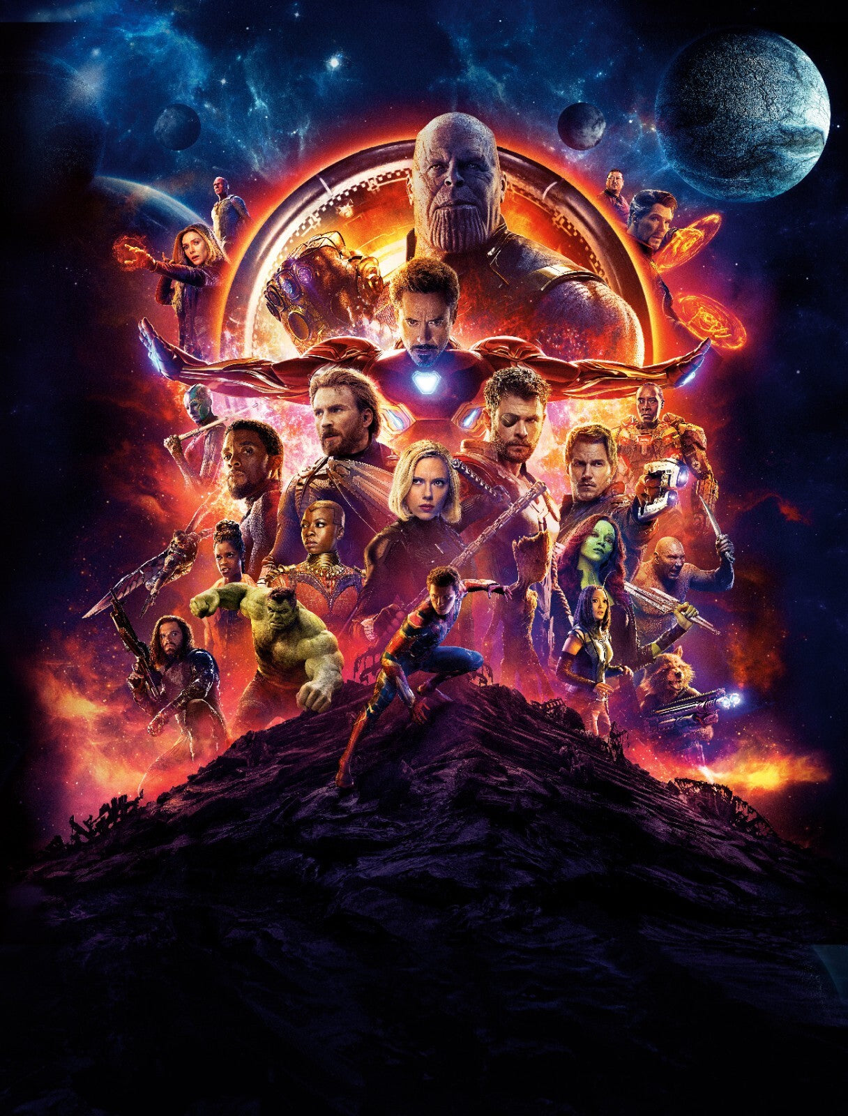 The Avengers Canvas Framed Poster | Wall Art - Home Decor