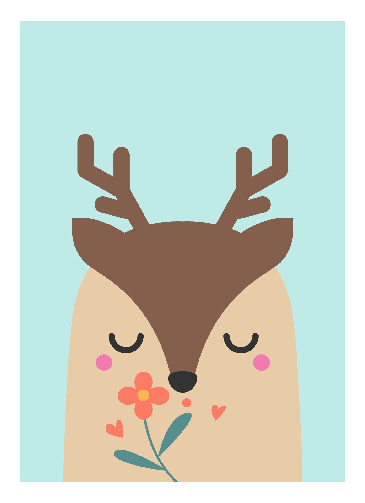 Animated Animals Canvas | Wall Art , Canvas , Home Decor , Customized Gift