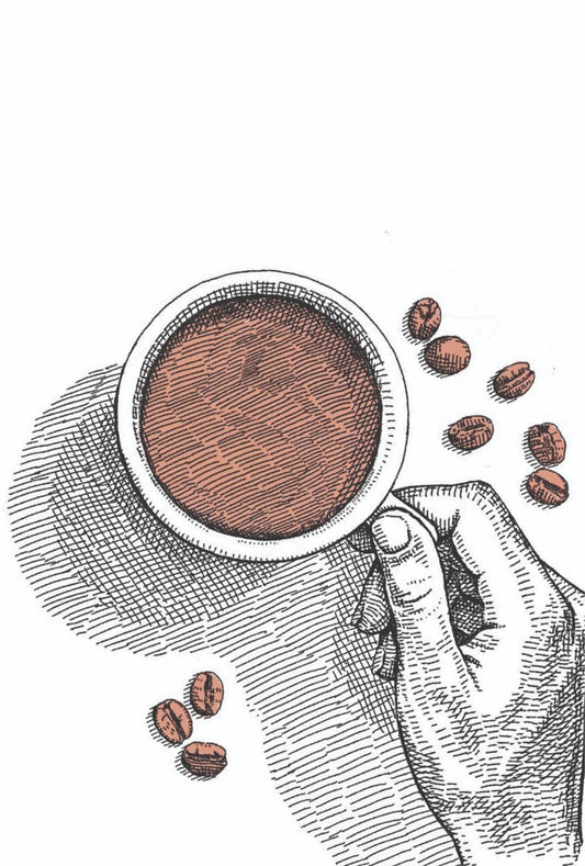 Coffee and Cooking Canvas Framed Poster | Wall Art - Home Decor