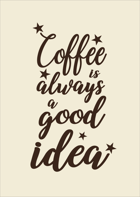 Coffee and Kitchen Canvas Framed Poster | Wall Art - Home Decor