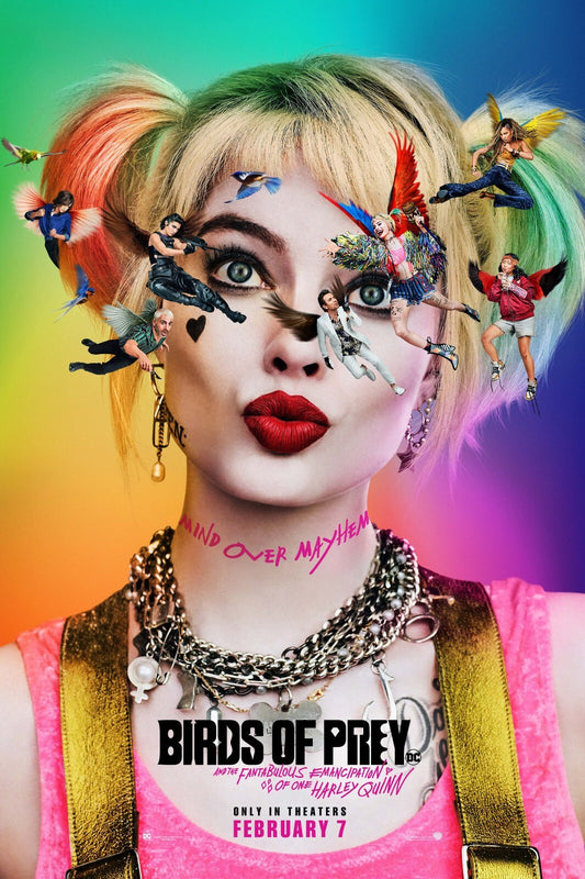 Harley Quinn Canvas Framed Poster | Wall Art - Home Decor