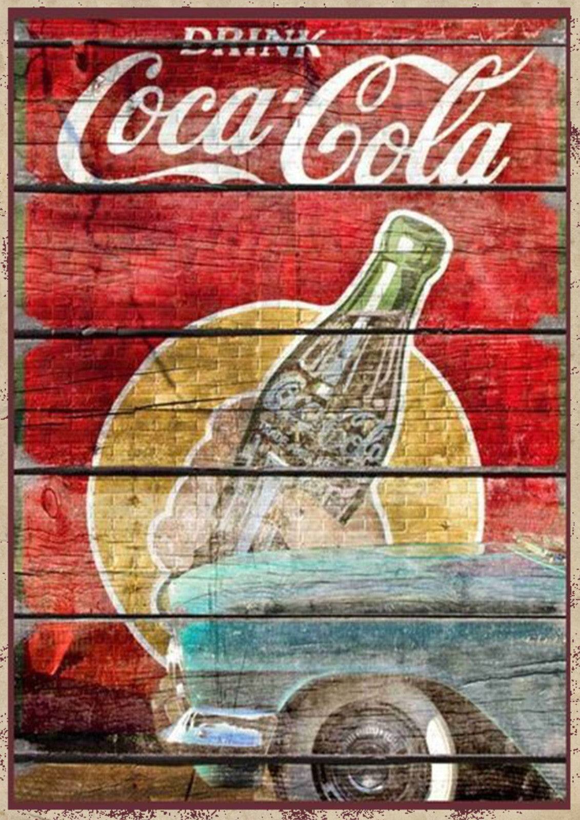 Drinks Canvas Framed Poster | Wall Art - Home Decor