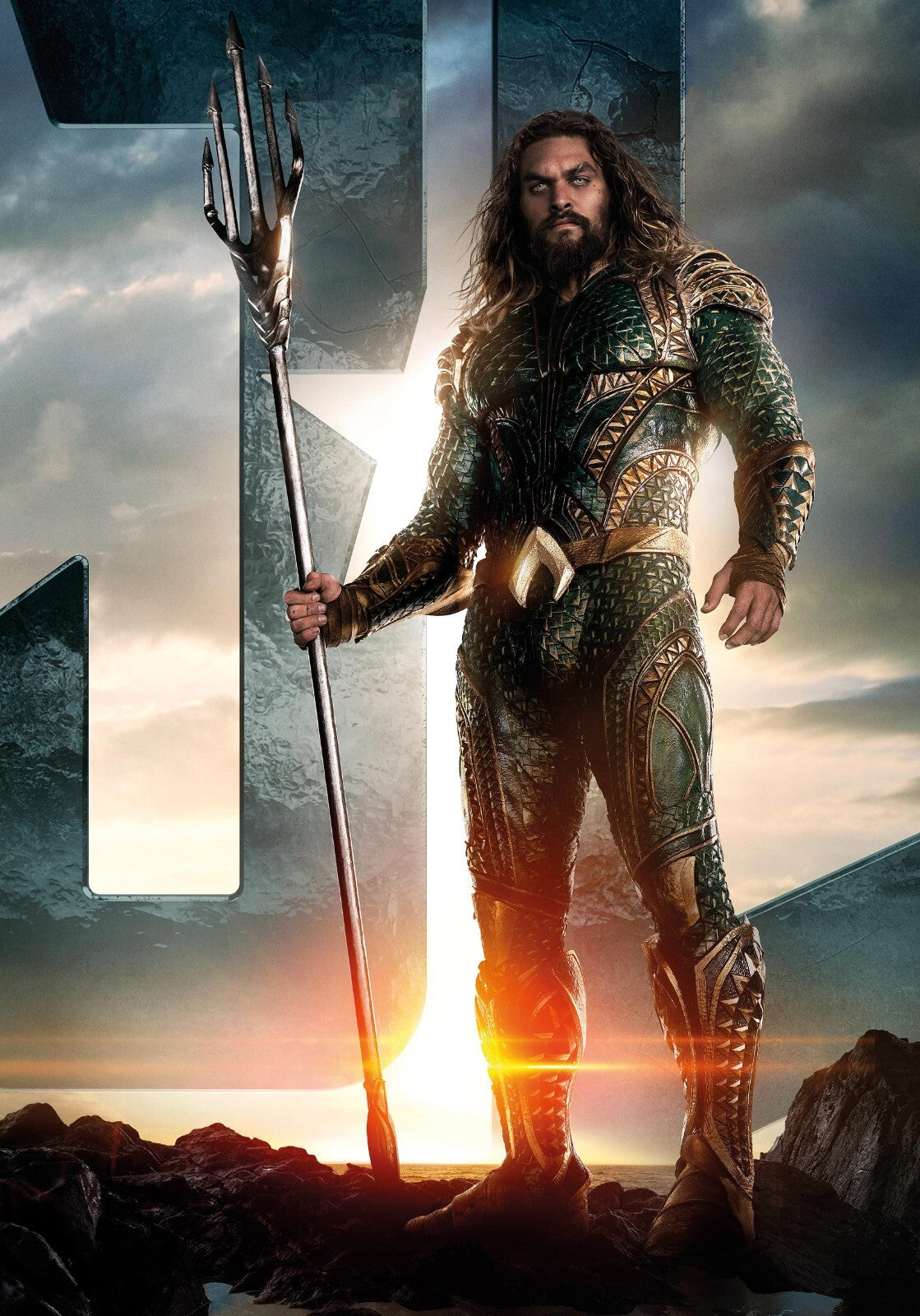 Aquaman Canvas Framed Poster | Wall Art - Home Decor