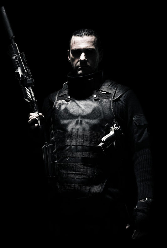 The Punisher Canvas Framed Poster | Wall Art - Home Decor